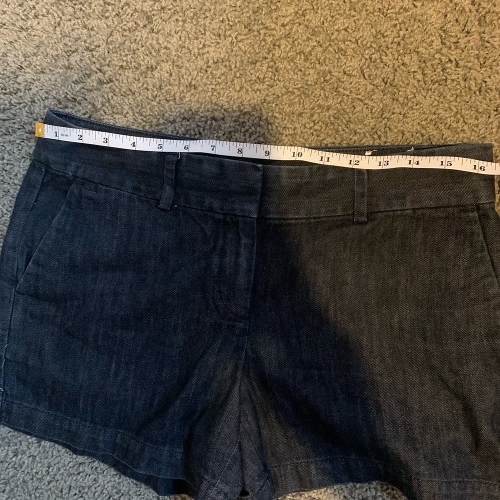 Loft Dark Denim Shorts - Picture 3 of 4